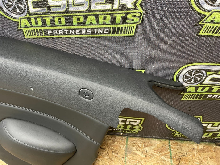 2013 INFINITI G37S CONVERTIABLE REAR  RIGHT SIDE QUARTER PANEL TRIMS OEM