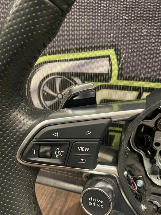 2017 2018 AUDI R8 PLUS STEERING WHEEL ASSEMBLY OEM GENUINE 20K MILES