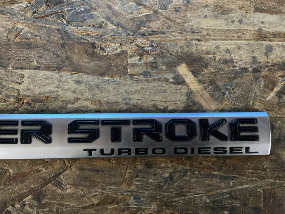 2017-2020 FORD F250 F350 F450 6.7L POWER STROKE TURBO DIESEL EMBLEM OEM