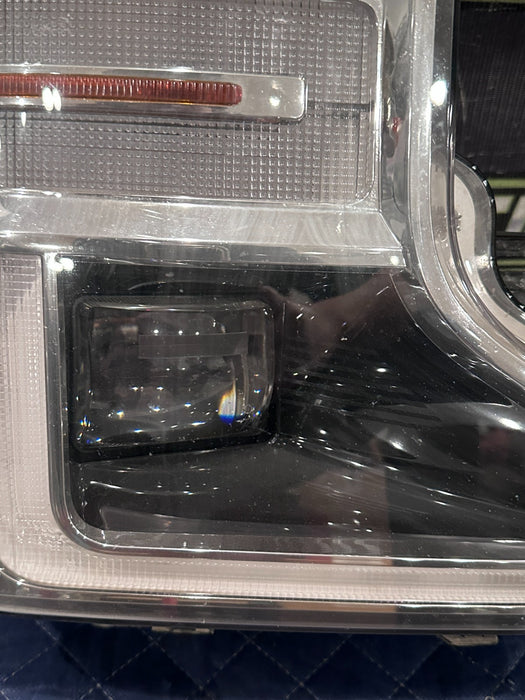 2020 2021 2022 FORD F250 F350 F450 RIGHT PASSENGER SIDE LED HEADLIGHT OEM ~CRACK