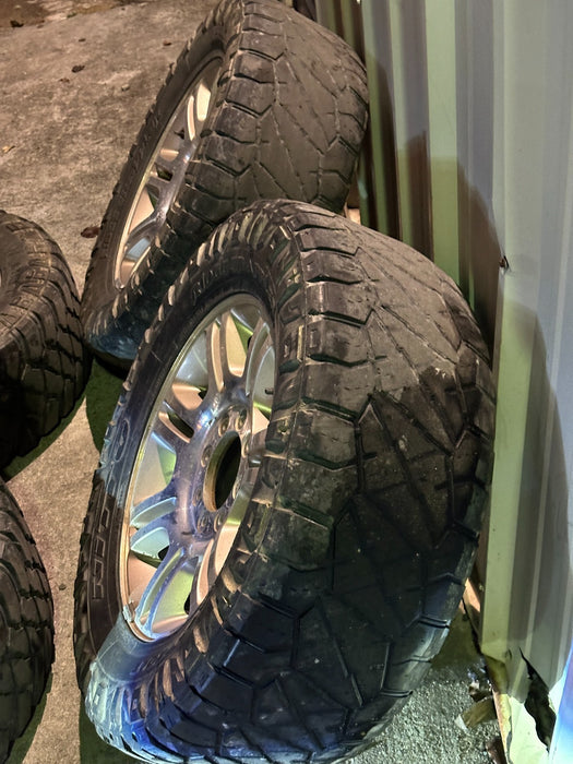 2016 FORD F250 PLATINUM 20" STOCK FACTORY TAKE OFF WHEELS 35X12.50