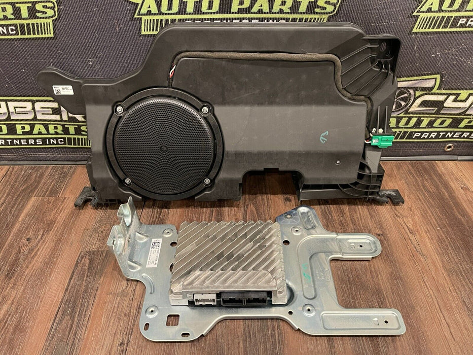 2017-2019 FORD F250 F350 F450 B&O BANG & OLUFSEN SUBWOOFER & AMPLIFER AMP OEM