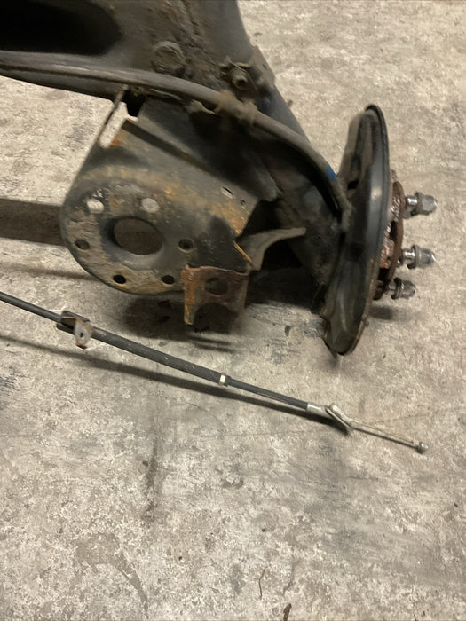 2014 TOYOTA PRIUS V REAR AXLE BEAM REAR SUSPENSION SUBFRAME ASSEMBLY OEM
