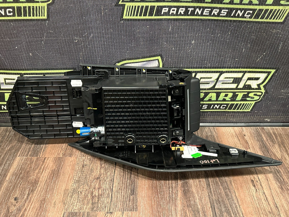 2017-18 AUDI R8 CENTER CONSOLE W CONTROLS & STORAGE COMPARTMENT OEM 4S1 863 041