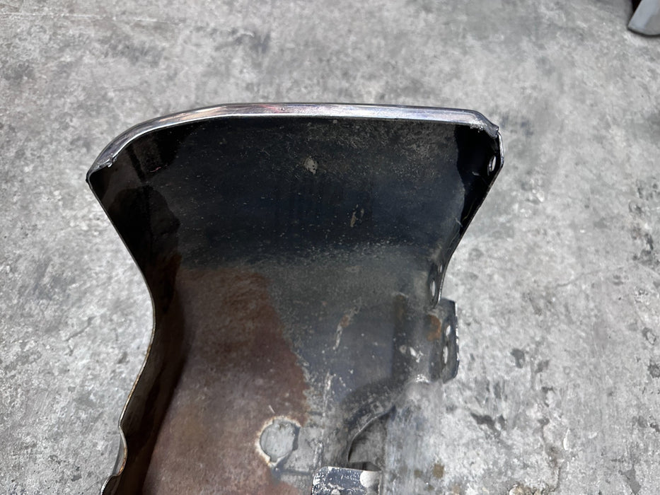 2017-2019 FORD F250 F350 REAR RIGHT CHROME BUMPER CORNER OEM *FLAWS/DENT #9*