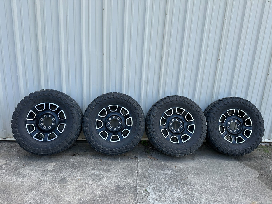 2024 FORD F250 F350 PLATINUM FACTORY WHEELS RIMS SET 20X8 20" PC3C 1007 HA OEM