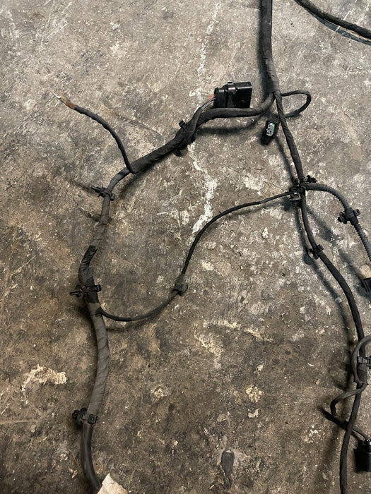 2021 AUDI R8 COUPE REAR LEFT DRIVER LH ENGINE BAY HARNESS ~CUT!!!~