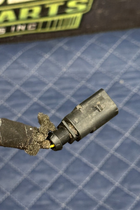 2014 AUDI R8 FRONT LEFT DRIVER ILLUMINATED KICK SCUFF SILL PLATE OEM *BURN*