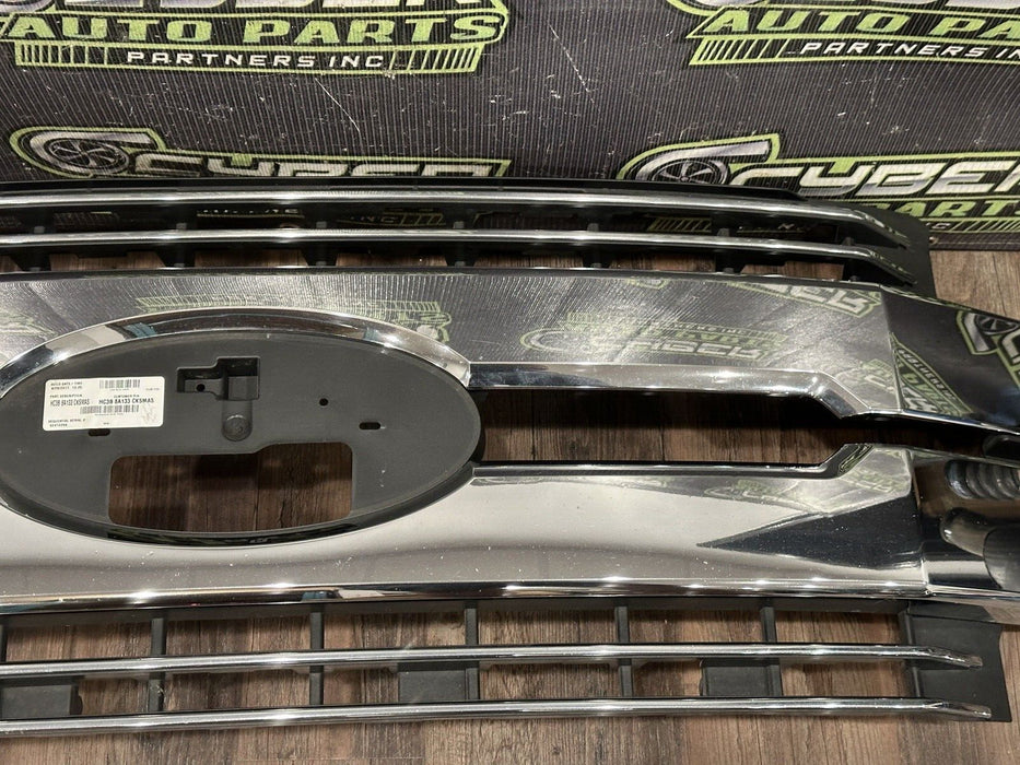 2017 2018 2019 FORD F250 F350 F450 LARIAT CHROME GRILLE OEM