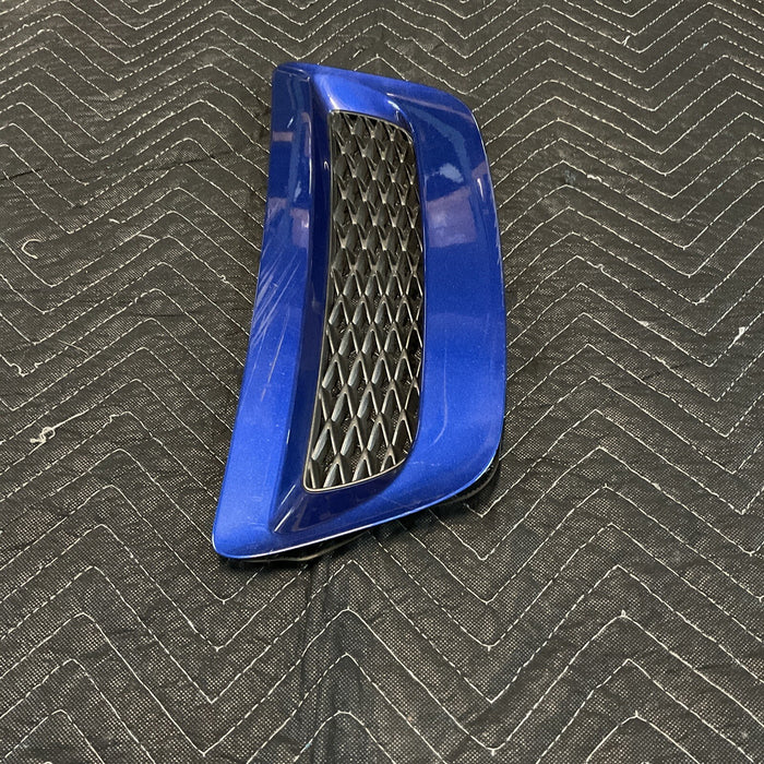 2015 LEXUS RC-F HOOD VENT BLUE TRIM ~SCRATCHES~ OEM 76190-24010