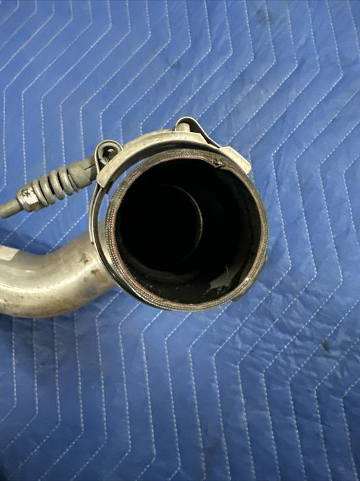 2016 NISSAN TITAN XD DIESEL LEFT AIR INTERCOOLER PIPE HOSE 14463 EZ40A OEM