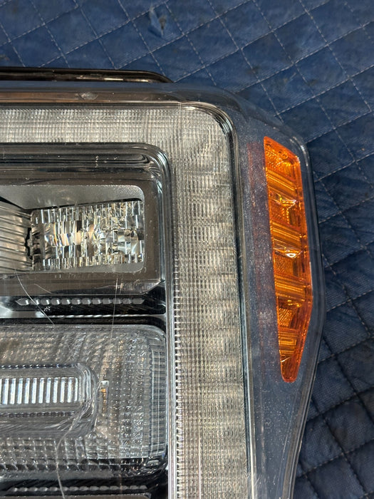 2017-2019 FORD F250 F350 F450 DRIVER LEFT LED HEADLIGHT OEM ~DAMAGE~
