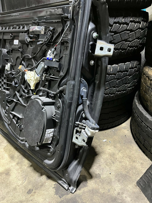 2018 DODGE RAM 1500 2500 3500 LARAMIE REAR LEFT DOOR SHELL BLACK *PXR* 2010-2018