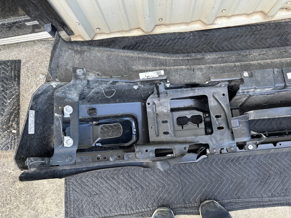 2023 2024 2025 FORD F250 F350 FRONT BUMPER ASSEMBLY DARK BRONZE ~PAINT SCRATCH~