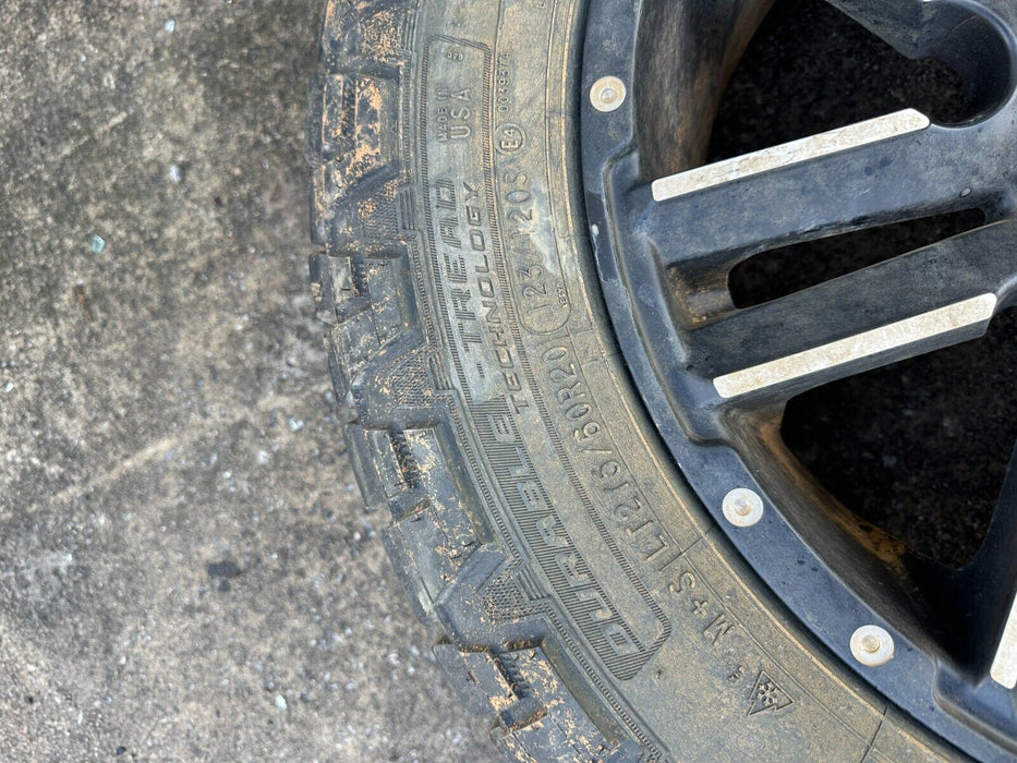 6x5.5 6X139.7 XD MOTO METAL 20X9 WHEELS ONLY RIMS ONLY TPMS INCLUDED