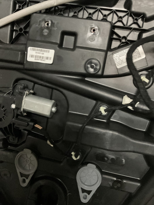 2022 RAM 1500 TRX 6.2L HELLCAT REAR DRIVER LEFT LH DOOR BLACK OEM ~DAMAGE~