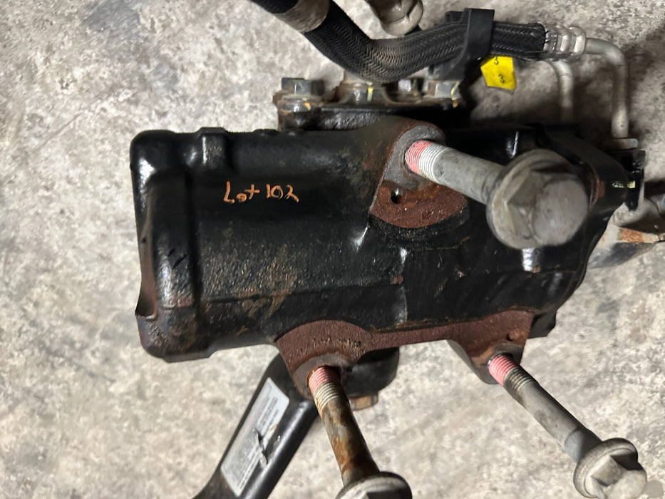 2018 FORD F350 PLATINUM 6.7L DIESEL POWER STEERING GEAR BOX OEM