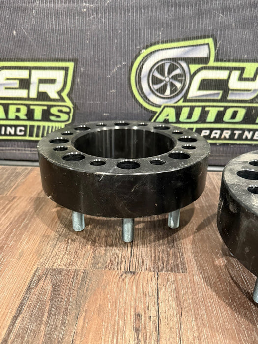 DODGE RAM 2500 3500 WHEEL SPACERS (3) 8X6.5 165.1 2'' INCH