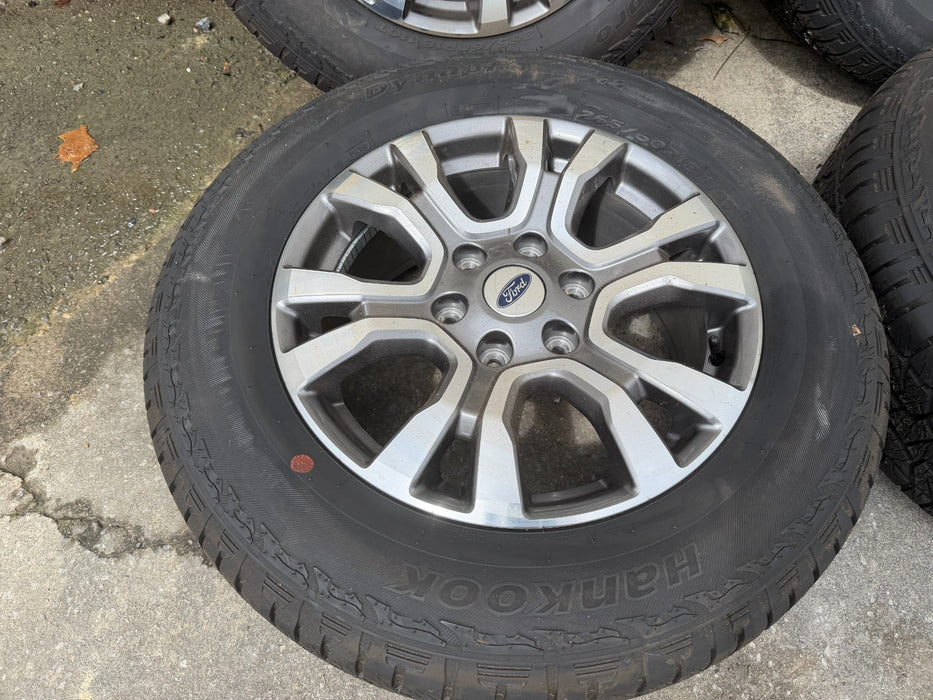 *NEW* FORD RANGER TAKE OFF WHEELS RIMS TIRES HANKOOK DYNAPRO ATM 265/60R18