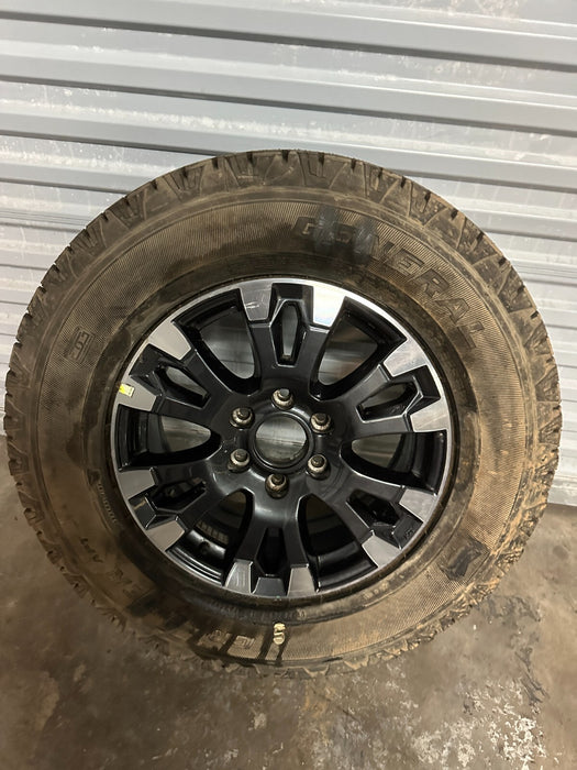 2018 NISSAN TITAN XD PRO-4X SPARE WHEEL TIRE CENTER OEM ALLOY