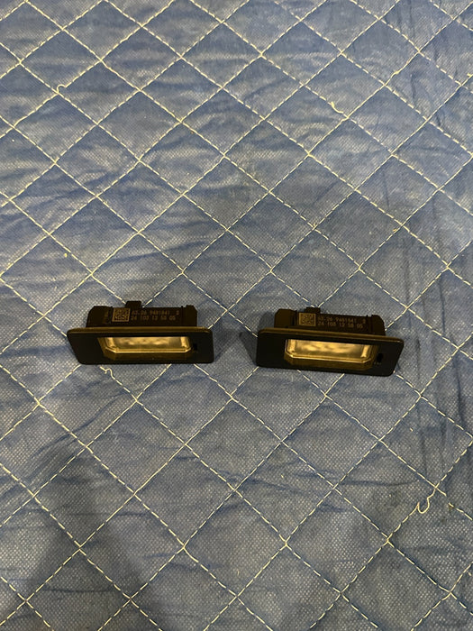 2024 BMW M3 M4 G80 G82 REAR BUMPER LICENSE PLATE LAMP LIGHTS OEM