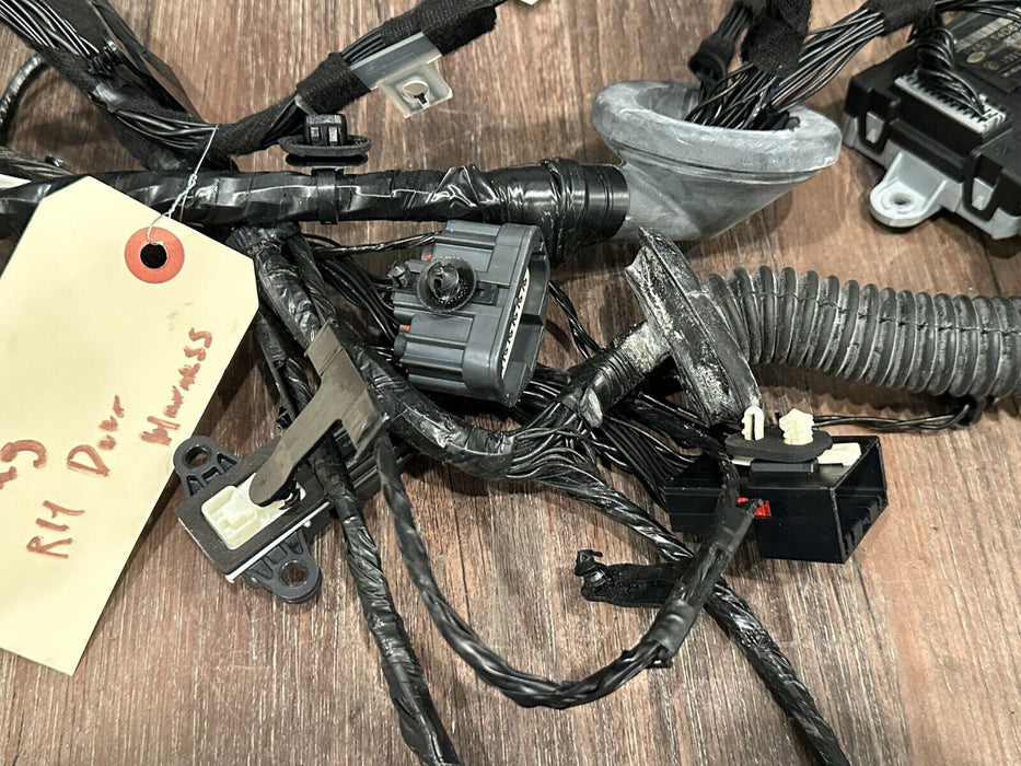 2015 JAGUAR XJ PASSENGER RIGHT DOOR WIRE WIRING HARNESS OEM EX53-14630-AG