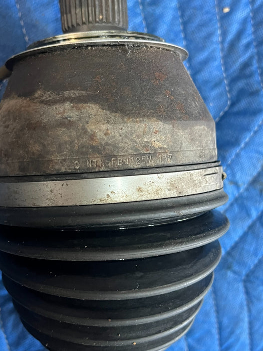 2018 NISSAN TITAN XD FRONT LEFT DRIVER CV AXLE SHAFT OEM