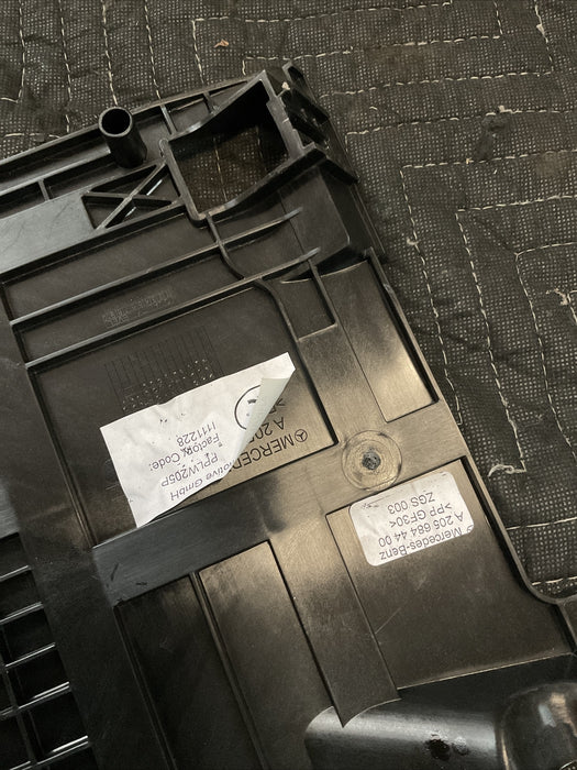 2017 MERCEDES C63 AMG CABRIOLET UNDER DASH RIGHT FOOTWELL LOWER PANEL 2056844400