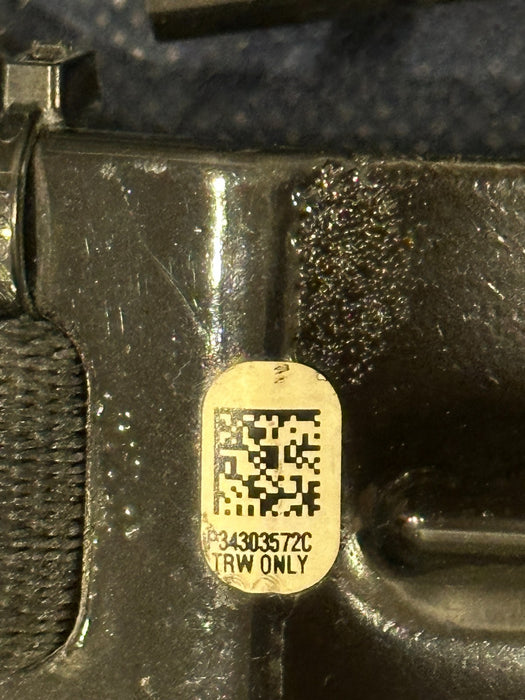 2017-2019 FORD F250 F350 F450 XLT REAR MIDDLE CENTER SEAT BELT SEATBELT OEM WEAR