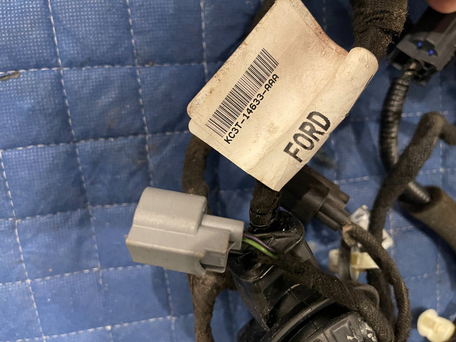2019 FORD F250 F350 LIMITED REAR LEFT DRIVER DOOR HARNESS OEM KC3T-14633-AAA