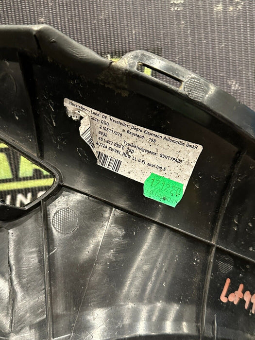 2021 AUDI R8 REAR LEFT INTERIOR QUARTER PANEL COVER TRIM OEM *READ/WEAR*