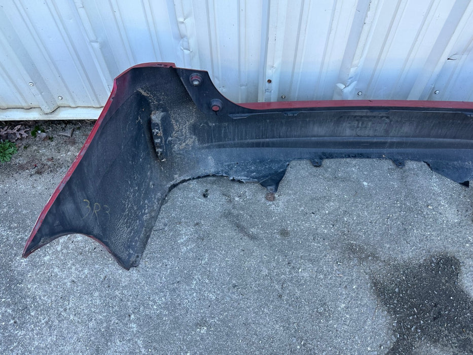 2014 TOYOTA PRIUS V RED REAR BUMPER COVER OEM *LOCAL PICKUP ONLY!* (READ DESC)