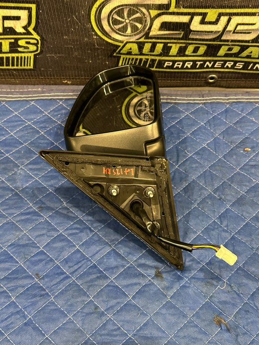 2013 NISSAN 370Z PASSENGER RIGHT MIRROR BLUE OEM
