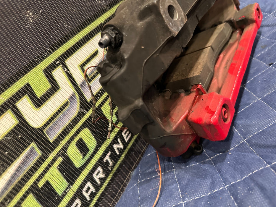 2021 AUDI R8 REAR RIGHT RED CARBON CERAMIC BRAKE CALIPER OEM ~READ!!~