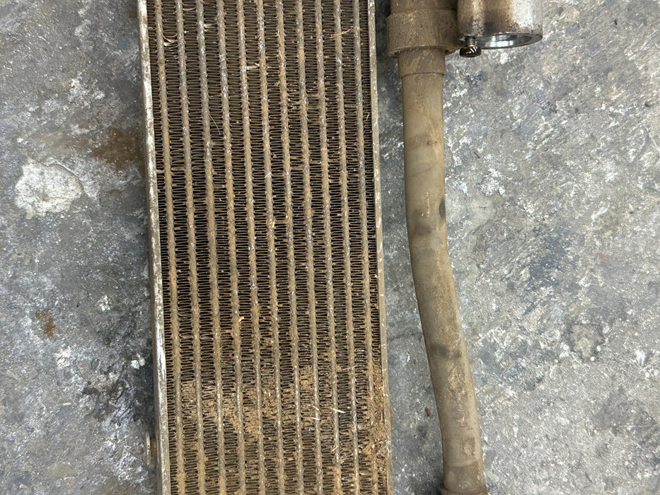 2012 2014 AUDI R8 ENGINE OIL COOLER 420 117 015 A ~BROKEN TAB~