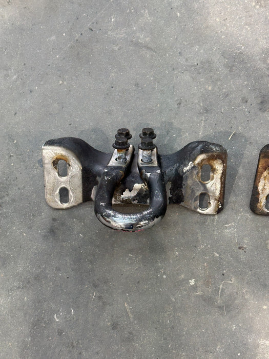 2017-2019 FORD F250 F350 LEFT RIGHT TOW HOOK PAIR OEM