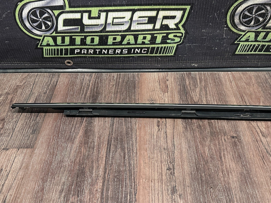 2017-2019 FORD F250 F350 F450 REAR LEFT CHROME DOOR WINDOW BELT OEM