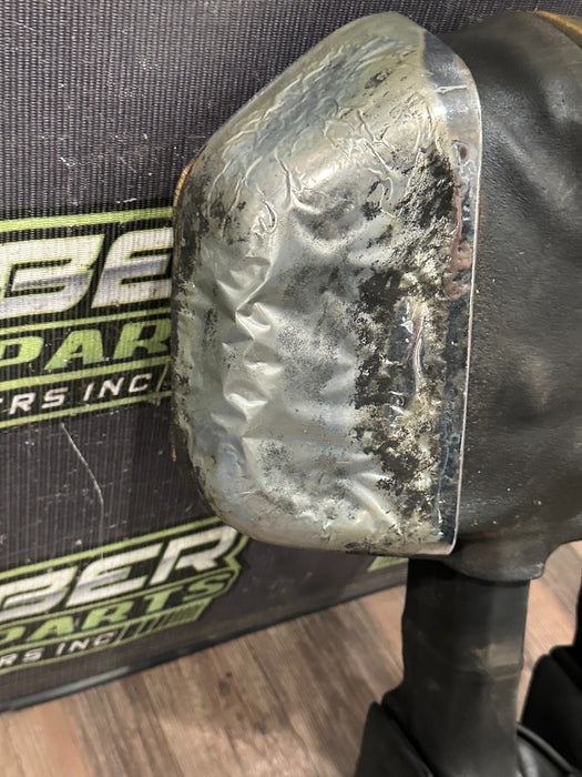 2017-2022 FORD F250 F350 F450 XLT DRIVER LEFT TOW MIRROR OEM ~FIRE DAMAGE~