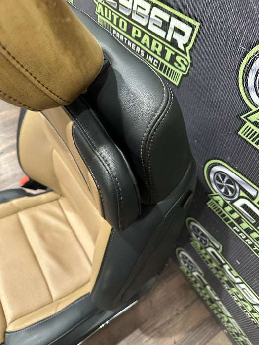 2023 2024 FORD F250 F350 F450 LARIAT FRONT LEFT DRIVER SEAT ~MINOR BURN WEAR~