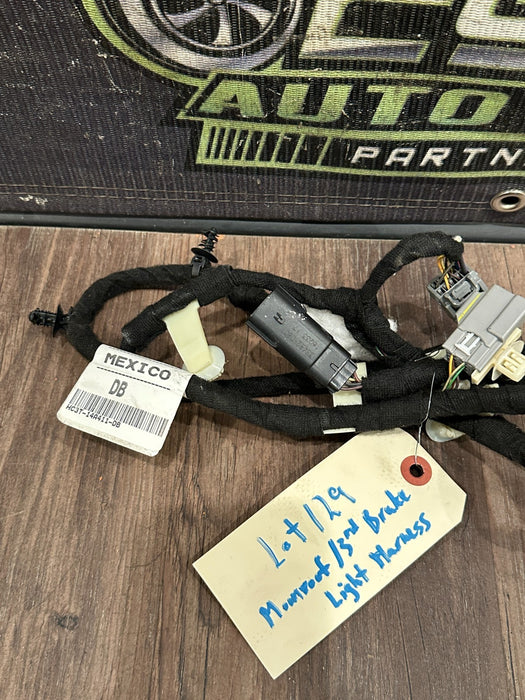 2017-2022 FORD F250 F350 F450 MOONROOF 3RD BRAKE LIGHT HARNESS OEM HC3T-14A411