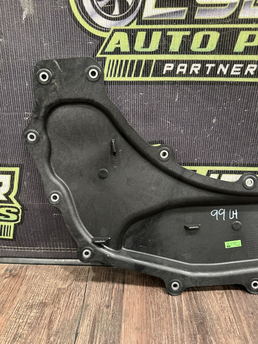 2021 AUDI R8 DRIVER LEFT DOOR WINDOW REGULATOR COVER TRIM OEM 4S0 837 103 B