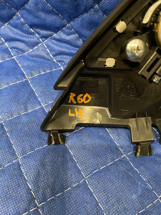 2017 INFINITI Q50 RED SPORT FRONT LEFT RIGHT DOOR TWEETER SPEAKER COVER OEM