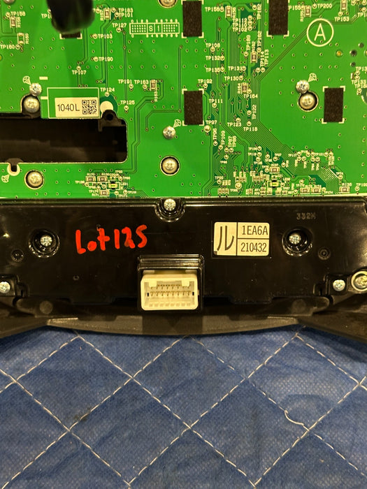 2013 NISSAN 370Z SPORT DASH AUDIO A/C CLIMATE CONTROL PANEL OEM