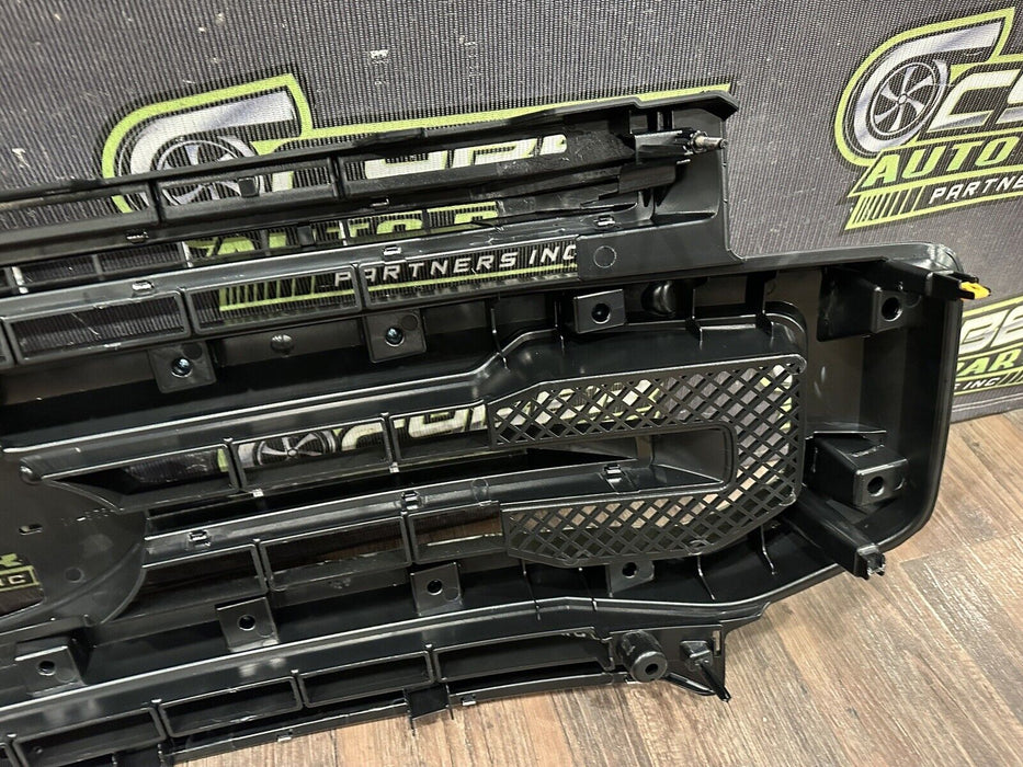 2020 2021 2022 FORD F250 F350 PLATINUM CHROME GRILLE GRILL OEM ~BROKEN TAB~