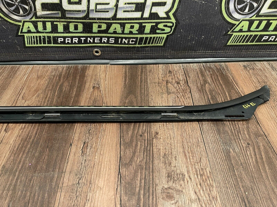 2020-2022 FORD F250 F350 REAR DRIVER LEFT CHROME DOOR WEATHER STRIP OEM