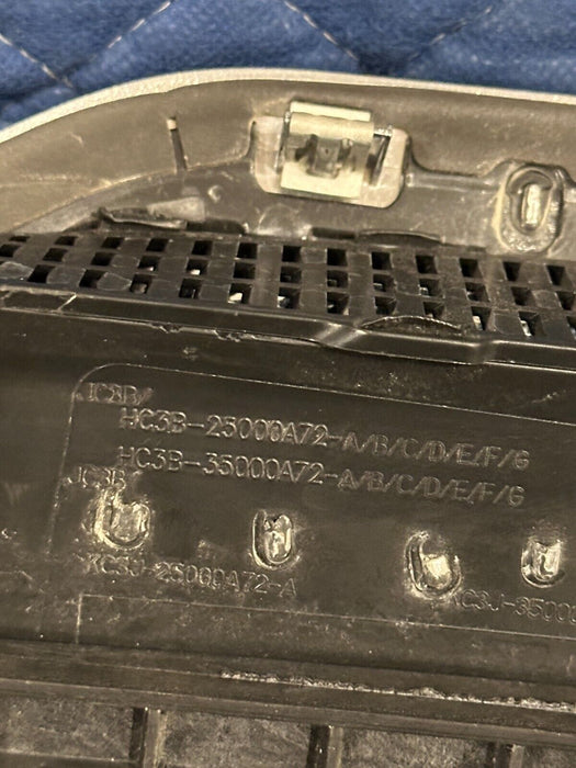 2017-2020 FORD F350 FRONT PASSENGER RIGHT CHROME FENDER EMBLEM BADGE OEM