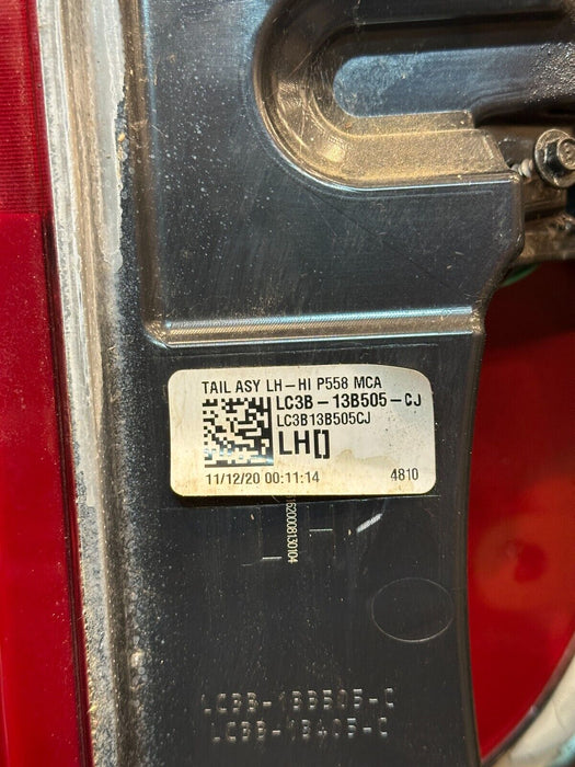2020 2021 2022 FORD F250 F350 F450 DRIVER LH PLATINUM LARIAT LED TAIL LIGHT OEM