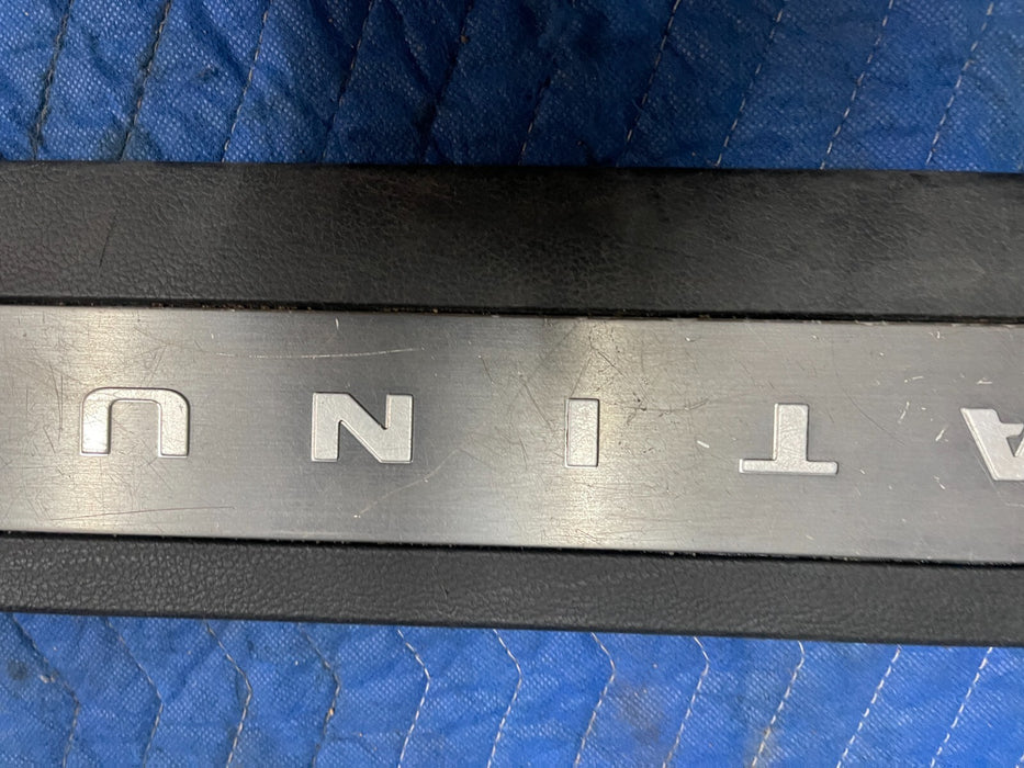 2017-2019 FORD F250 F350 PLATINUM FRONT REAR LEFT RIGHT SILL KICK PLATES OEM