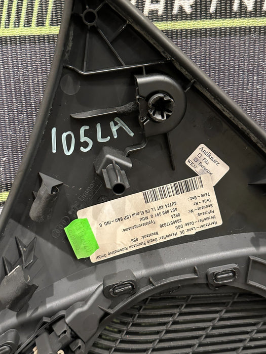 2021 AUDI R8 LEFT B&O DOOR PANEL SPEAKER COVER OEM 4S1 868 091 G *WEAR/READ*