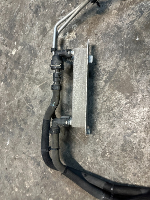 2017 2019 FORD F250 F350 DIESEL TRANSMISSION COOLER W LINES OEM HC34 7J389 CB